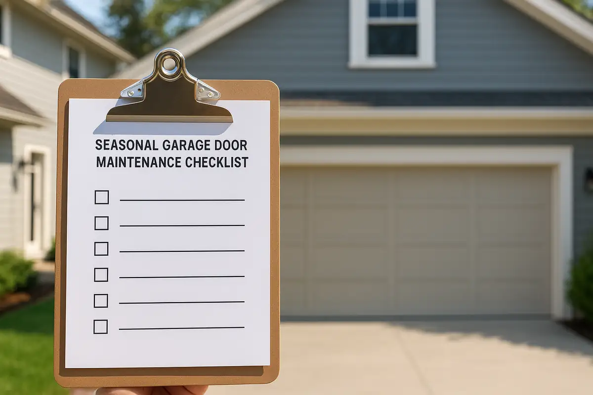 Seasonal Garage Door Maintenance Checklist: Keep Your Garage Door in Top Shape in Huntington Beach, CA