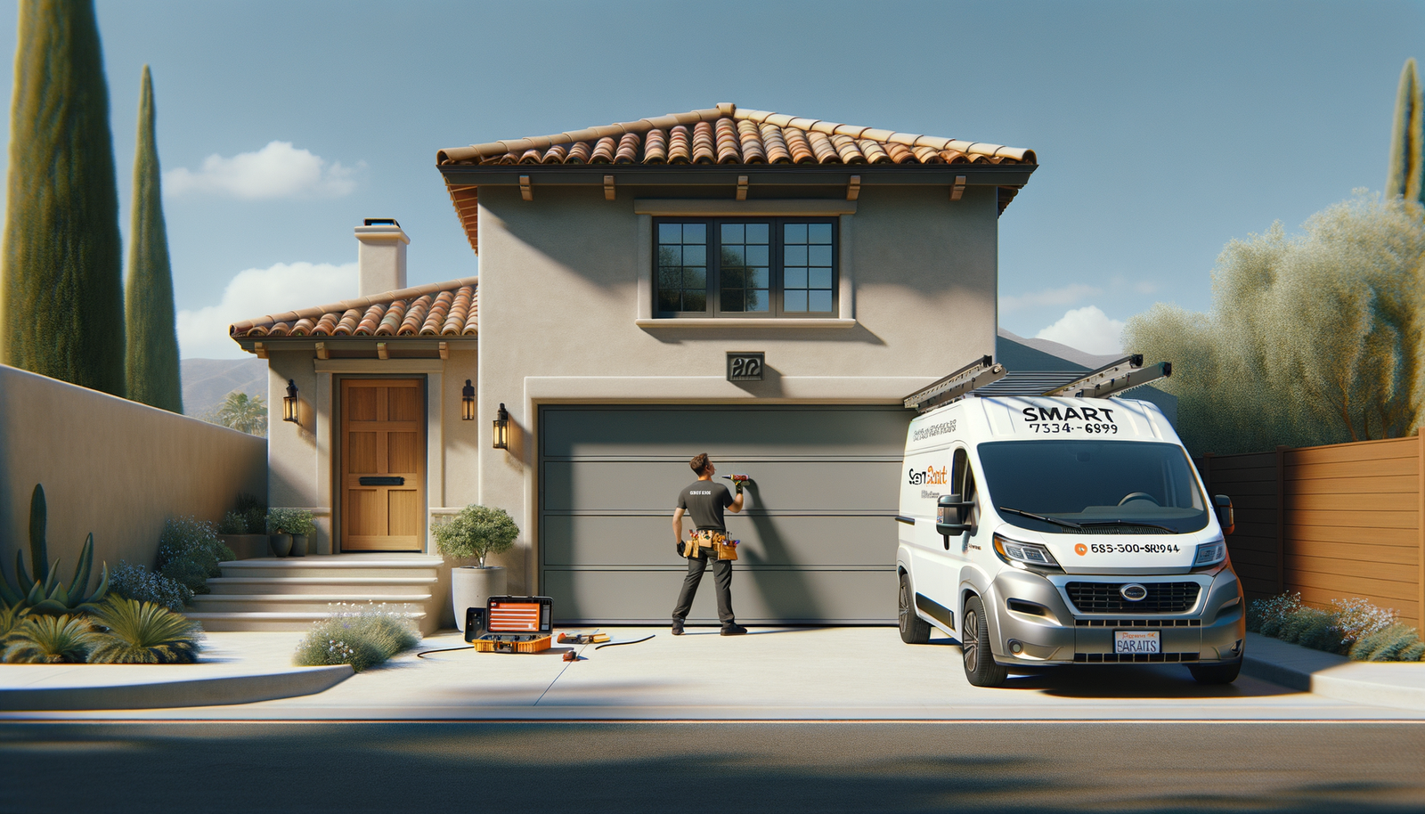 Garage Door Spring Repair in Huntington Beach