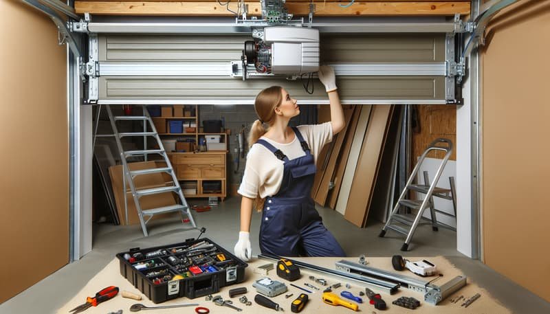 Garage Door Opener Repair in Maywood