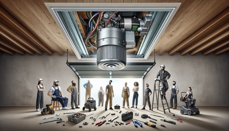 Garage Door Opener Repair in Garden Grove