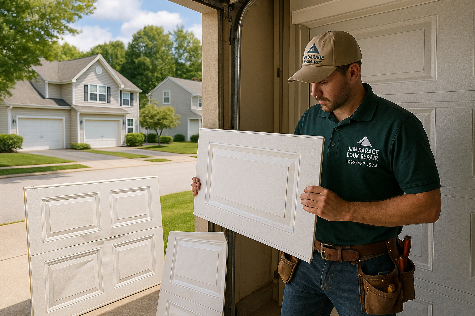 Garage Door Panel Replacement service in Hawaiian Gardens